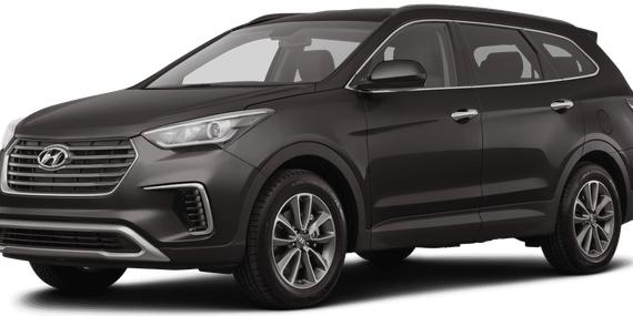 HYUNDAI SANTA FE 2017 KM8SM4HF2HU252894 image